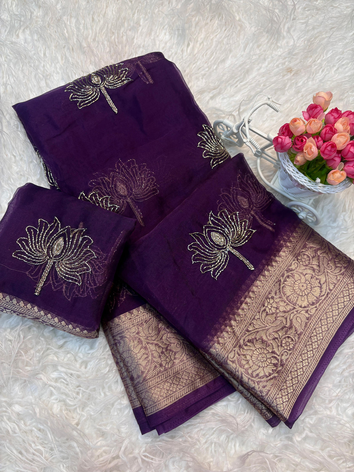 Padma Blossom - Purple