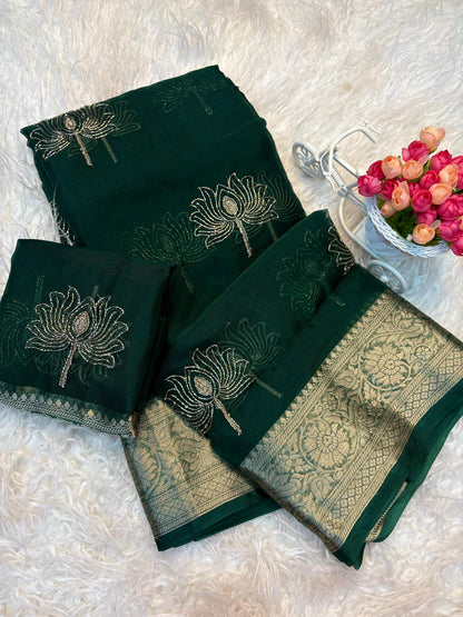 Padma Blossom - Green