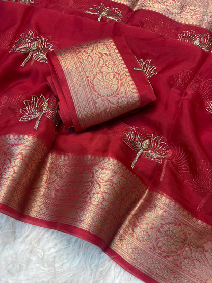 Padma Blossom - Red