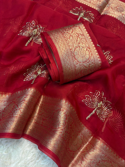 Padma Blossom - Red