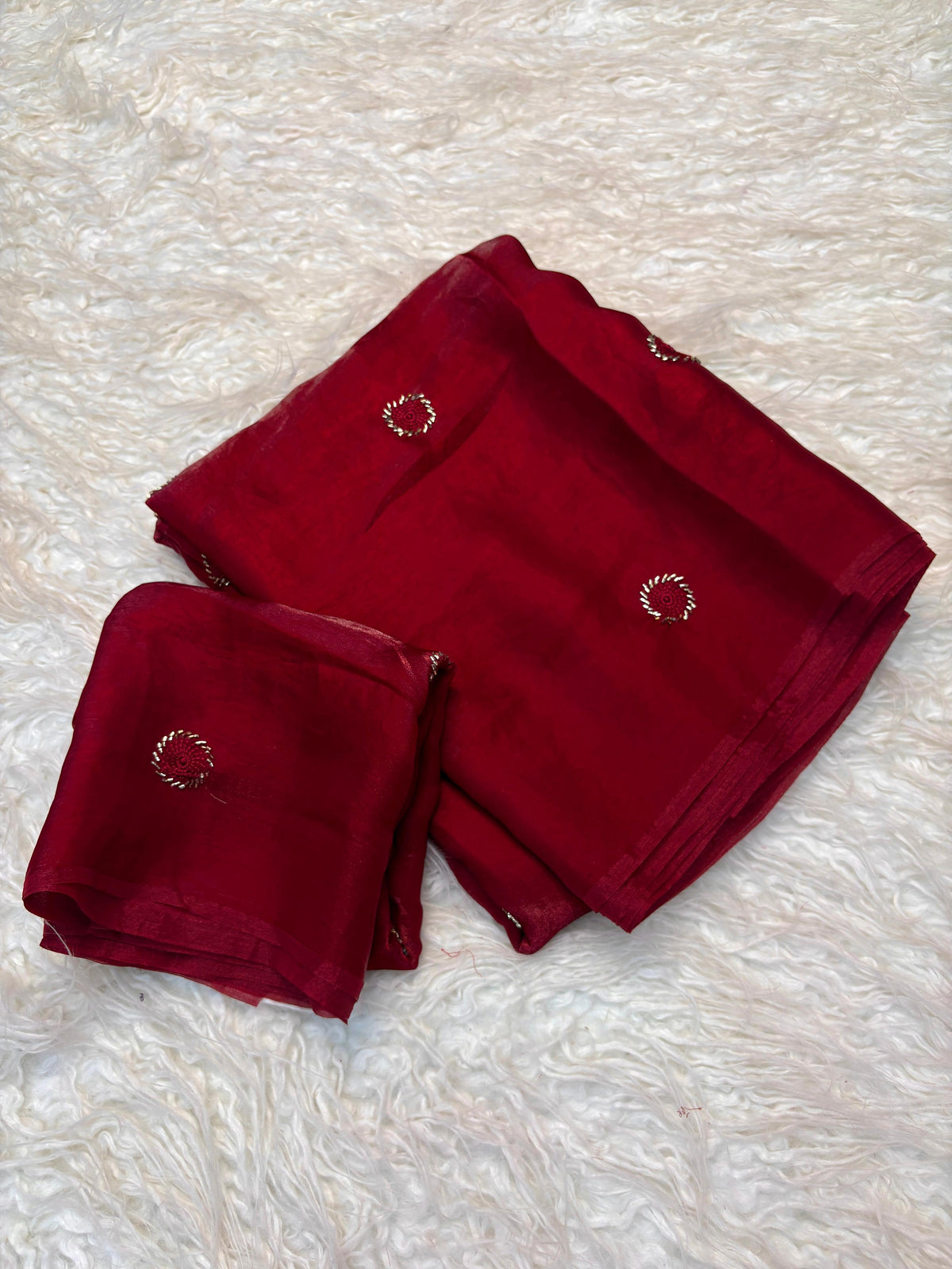 Spiral Grace - Maroon
