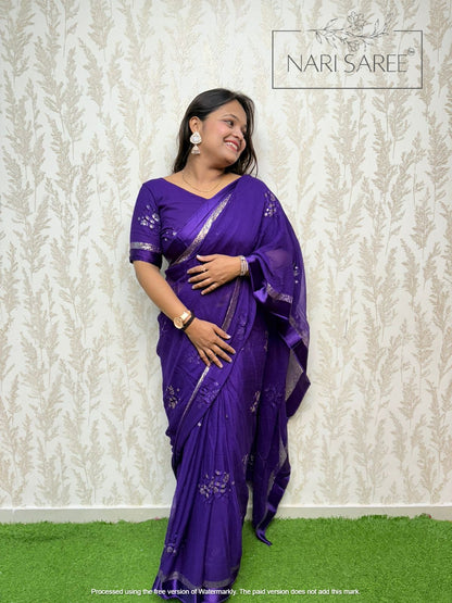 Samriddhi - Purple Bliss Saree