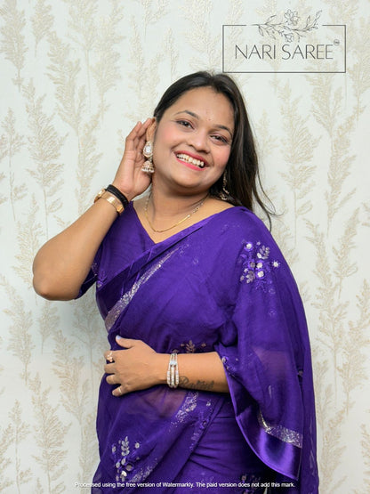 Samriddhi - Purple Bliss Saree