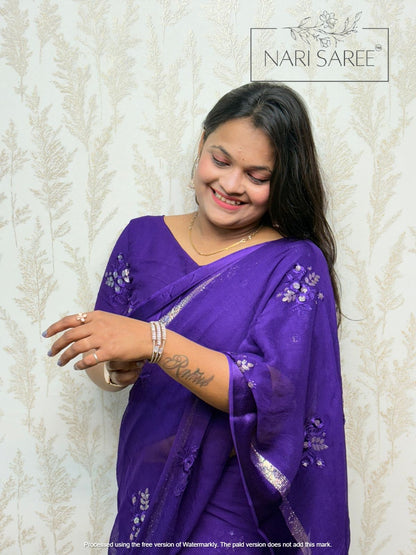 Samriddhi - Purple Bliss Saree