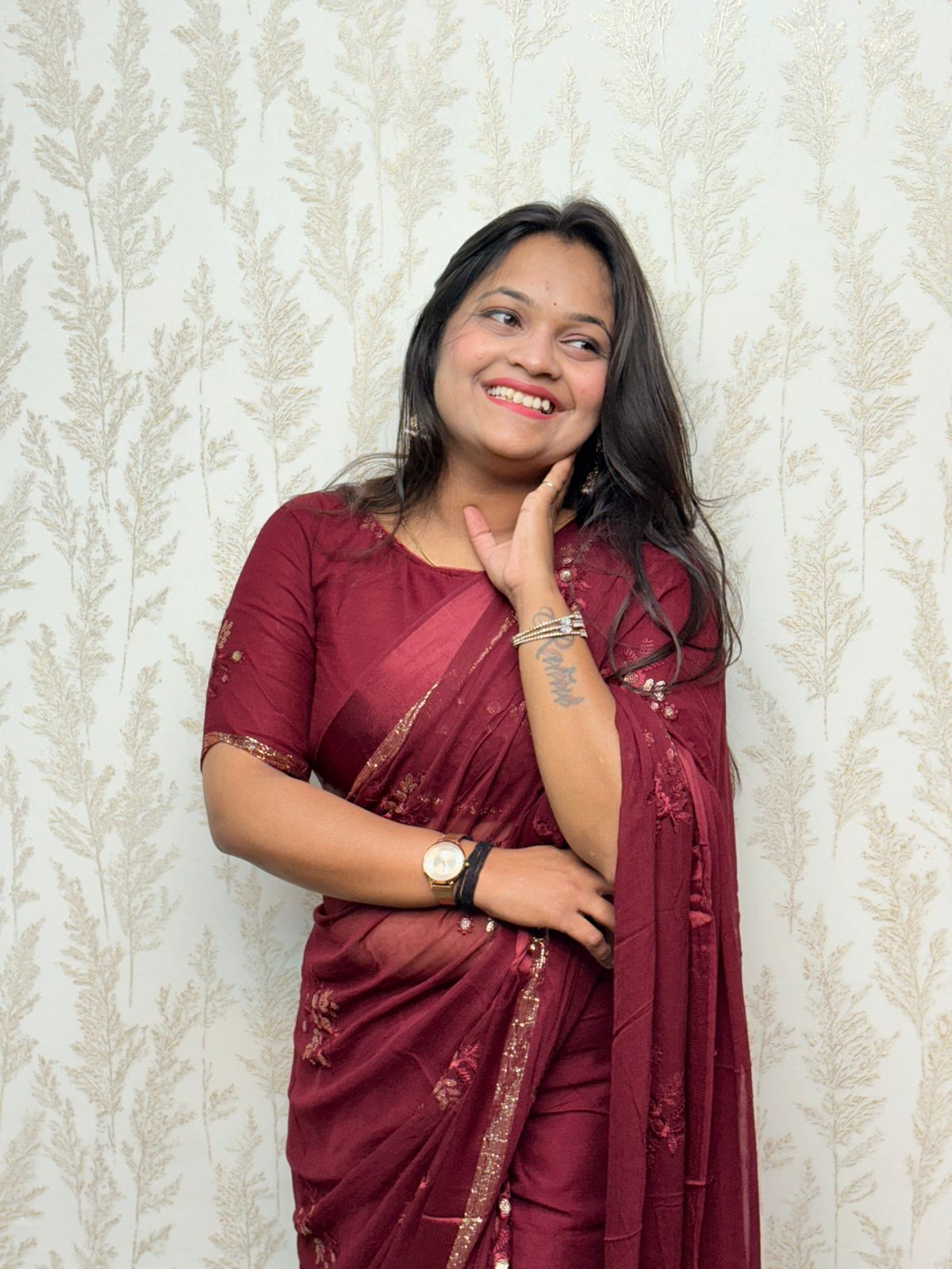 Indrani - Heritage Elephant Motif Saree